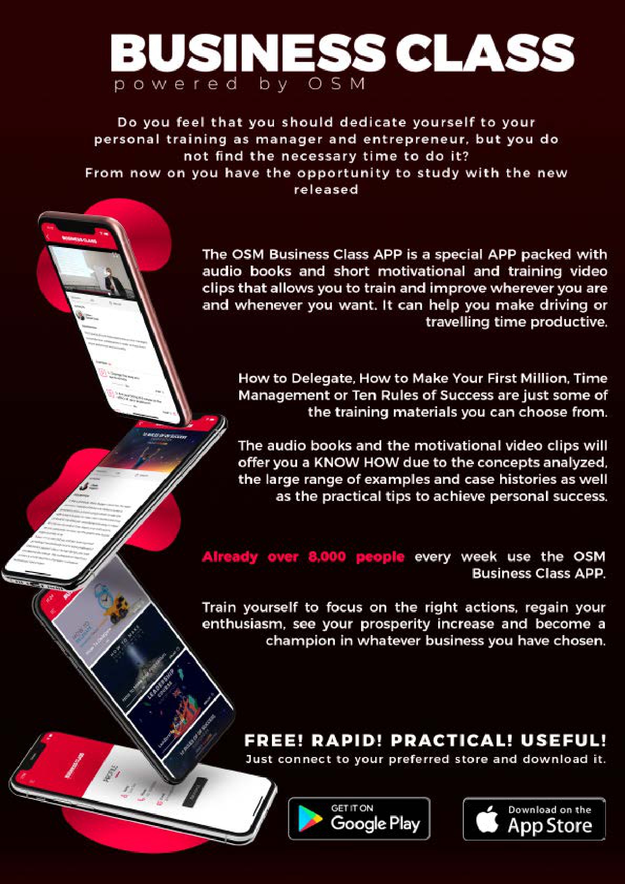 immagine THE OSM BUSINESS CLASS APP-A NEW WAY TO ACHIEVE SUCCESS